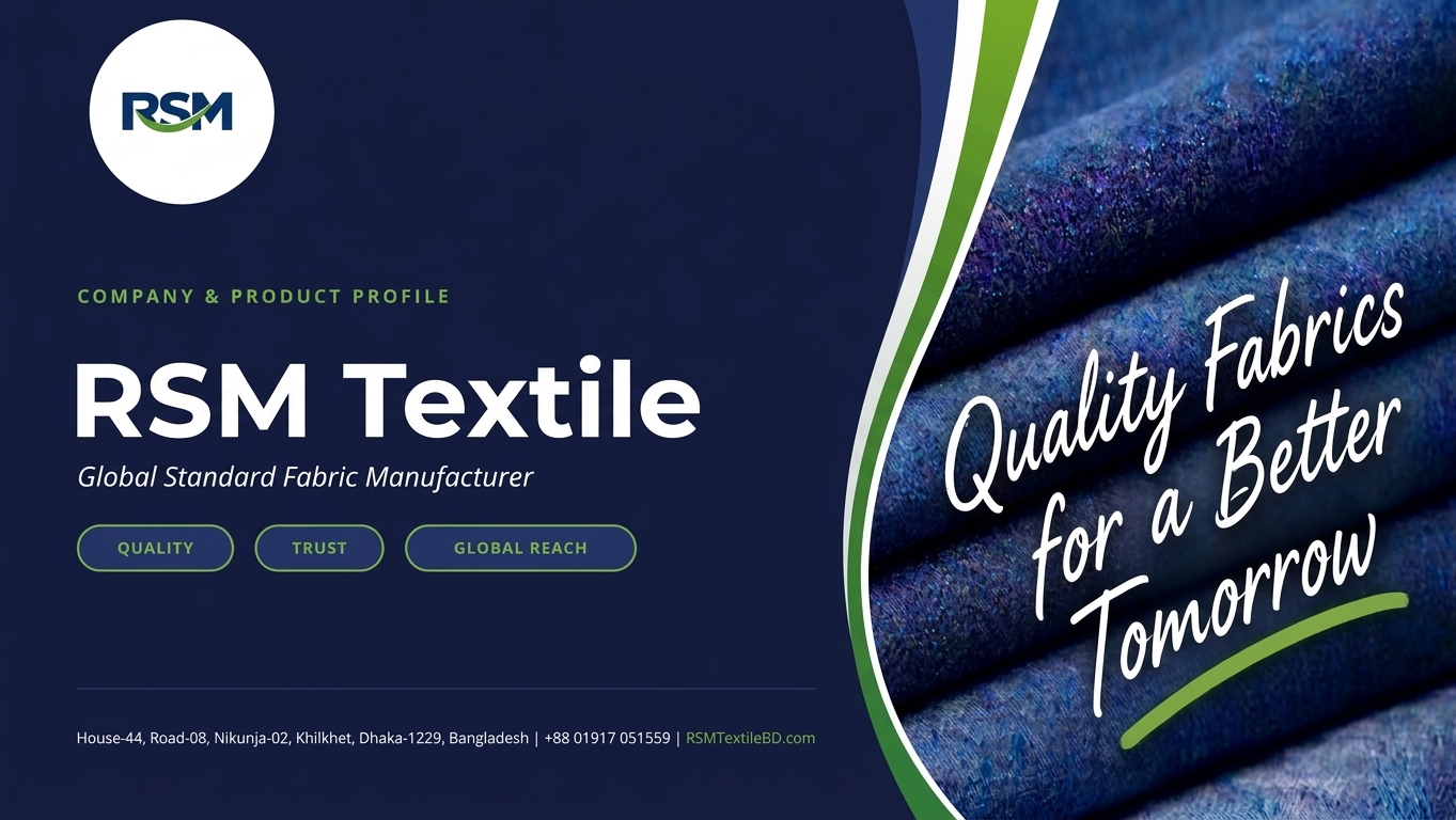 RSM Textile — Quality fabrics for a better tomorrow
